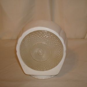 Milk Glass Globe for Light fixture Vintage